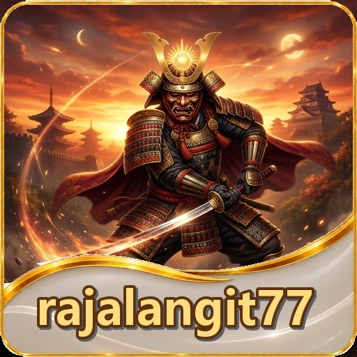 Mengisi nama pengguna dan sandi pada layar masuk rajalangit77 di Android